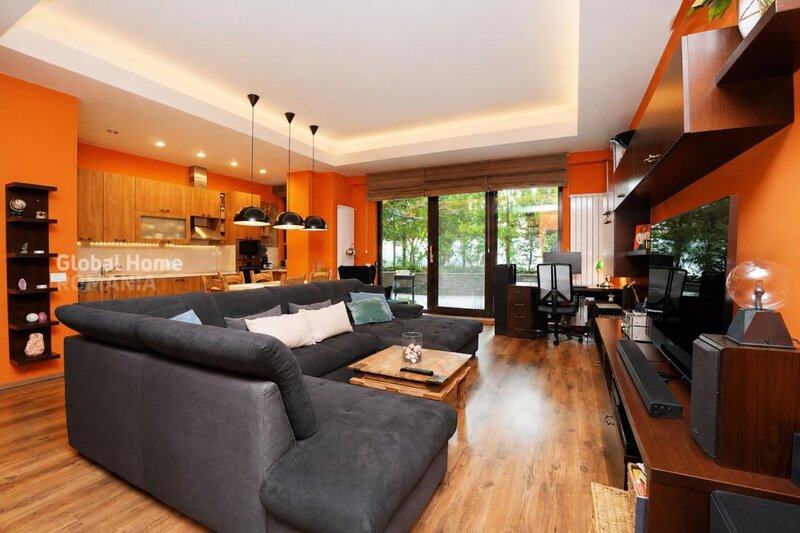 Herastrau Apartament 3 Camere  North Area Lake View Terasa 75 MP 2 Parcari 2 Boxe
